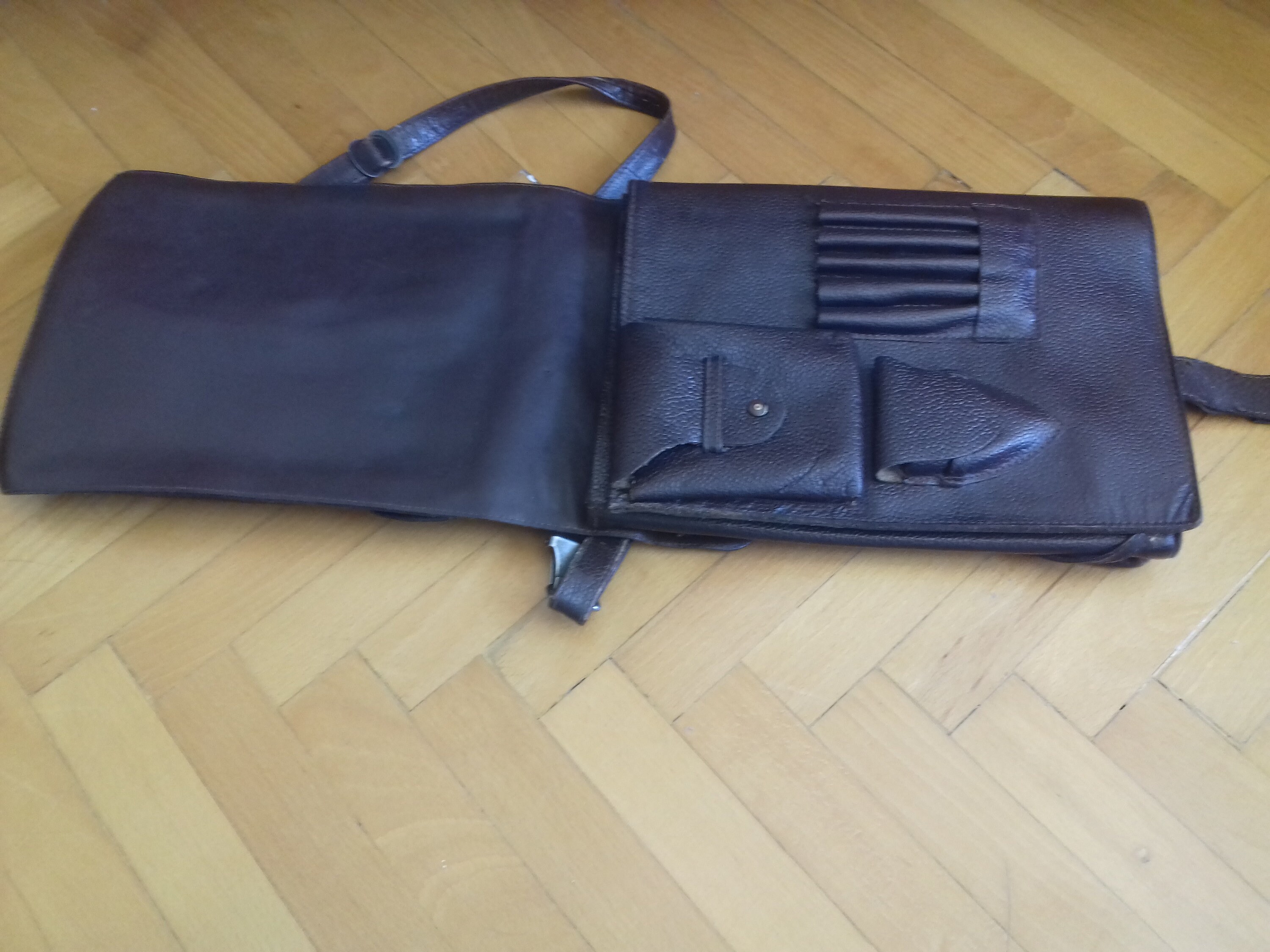 Vintage Army Messenger Maps Bag/leather Map Satchel/leather Etsy