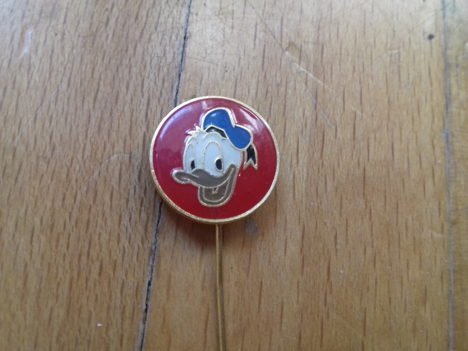 Vintage Disney Enamel Pin Donald Duck Etsy UK