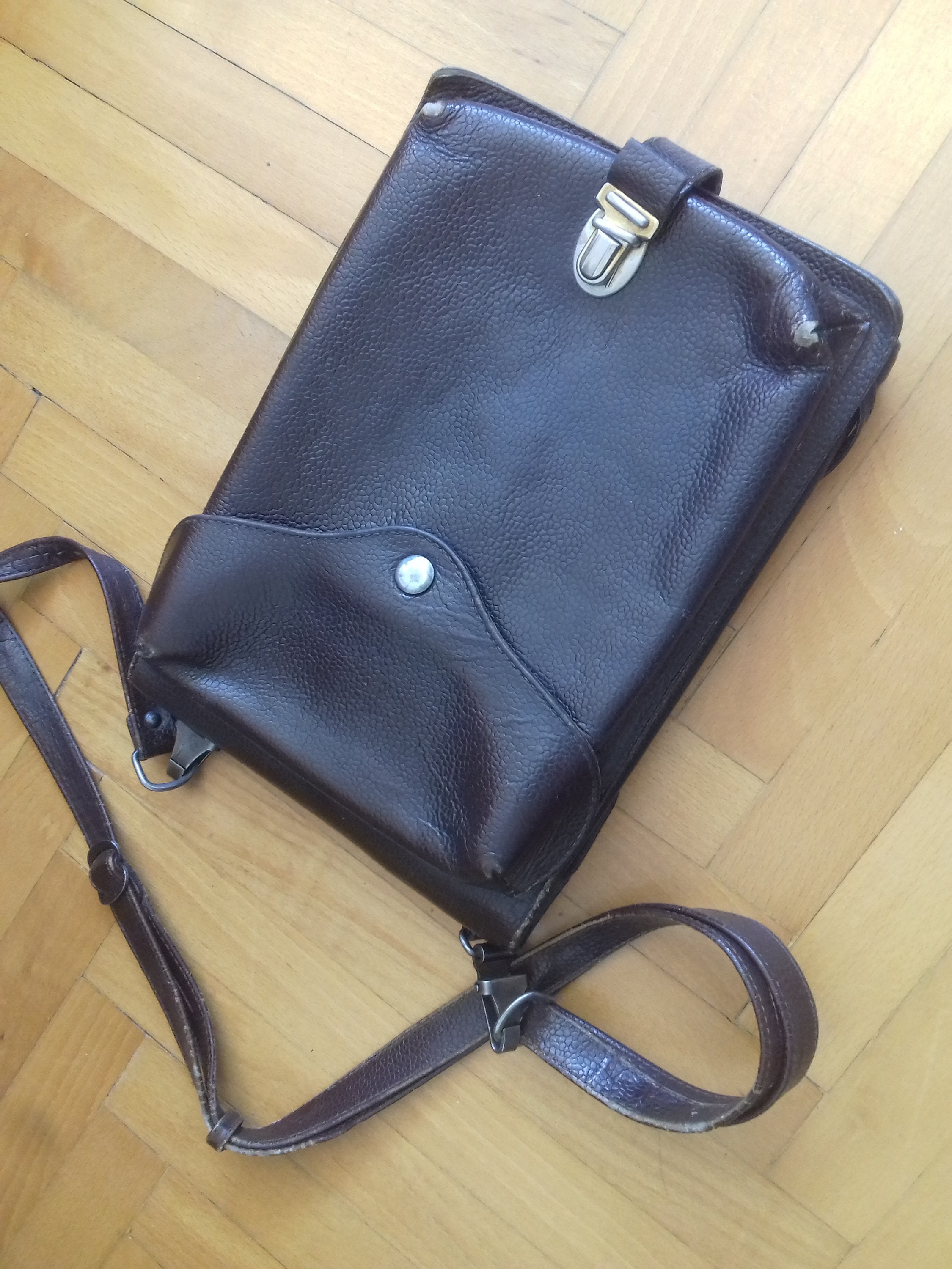 Vintage Army Messenger Maps Bag/leather Map Satchel/leather Etsy