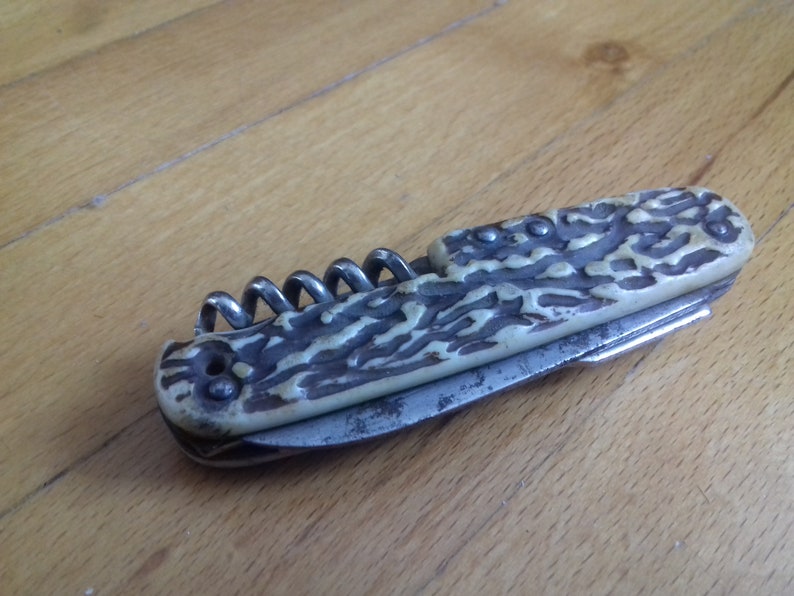 Vintage Multifunction Pocket Knife Made in Germany Etsy