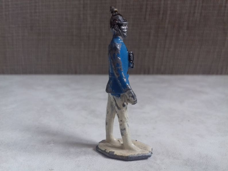 Vintage Metal Toy Soldier. Miniature Military Etsy