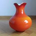 Vintage Cased Glass Vase. Retro Modern Vase From - Etsy