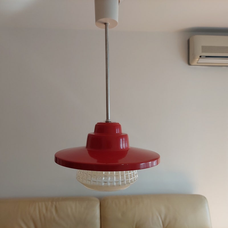 Vintage Small Pendant Kitchen Lamp 
