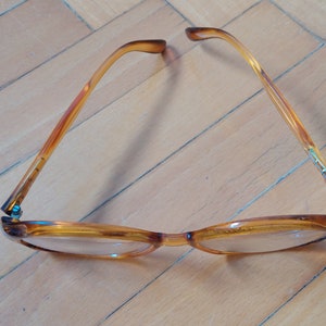 Lunettes Vintage Terri Brogan 8616 OPTYL Marron Ovales - Monture Neuve Sans étiquette, Fabrication Allemande