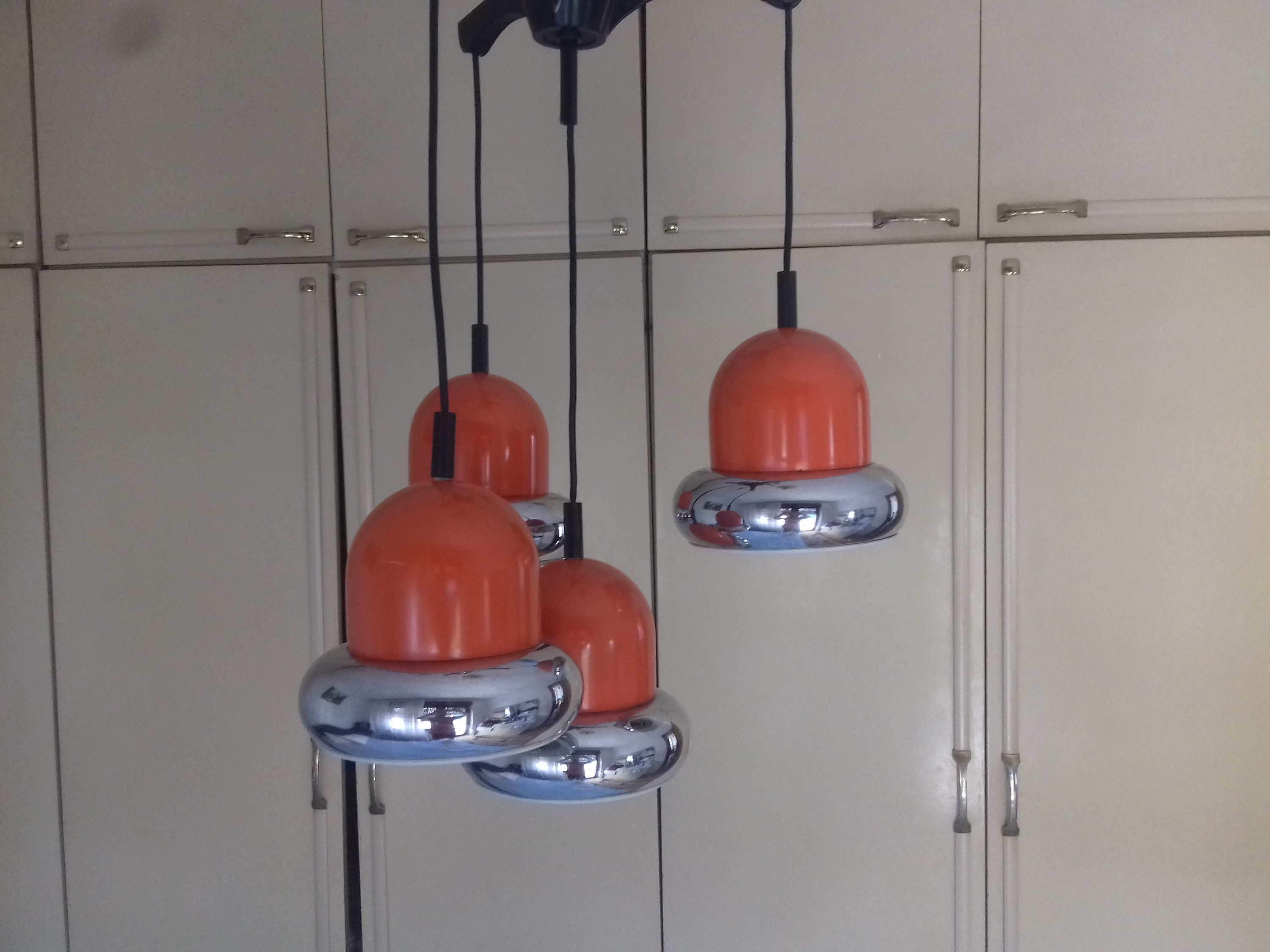 70'S スペースエイジ アトミックペンダントライト ナショナル 日本製