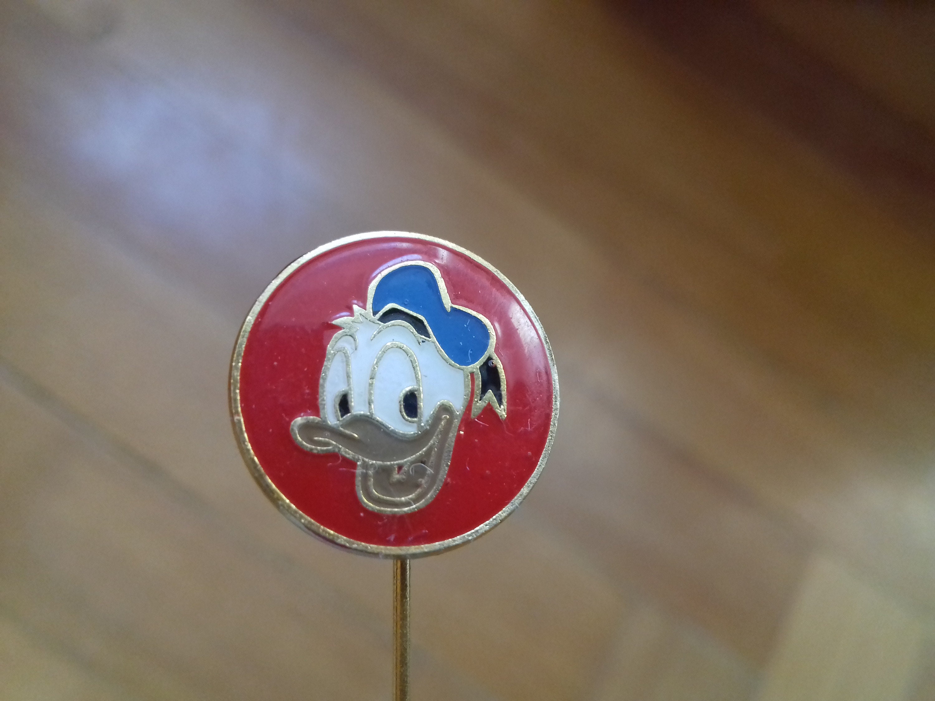 Vintage Disney Enamel Pin Donald Duck Etsy UK