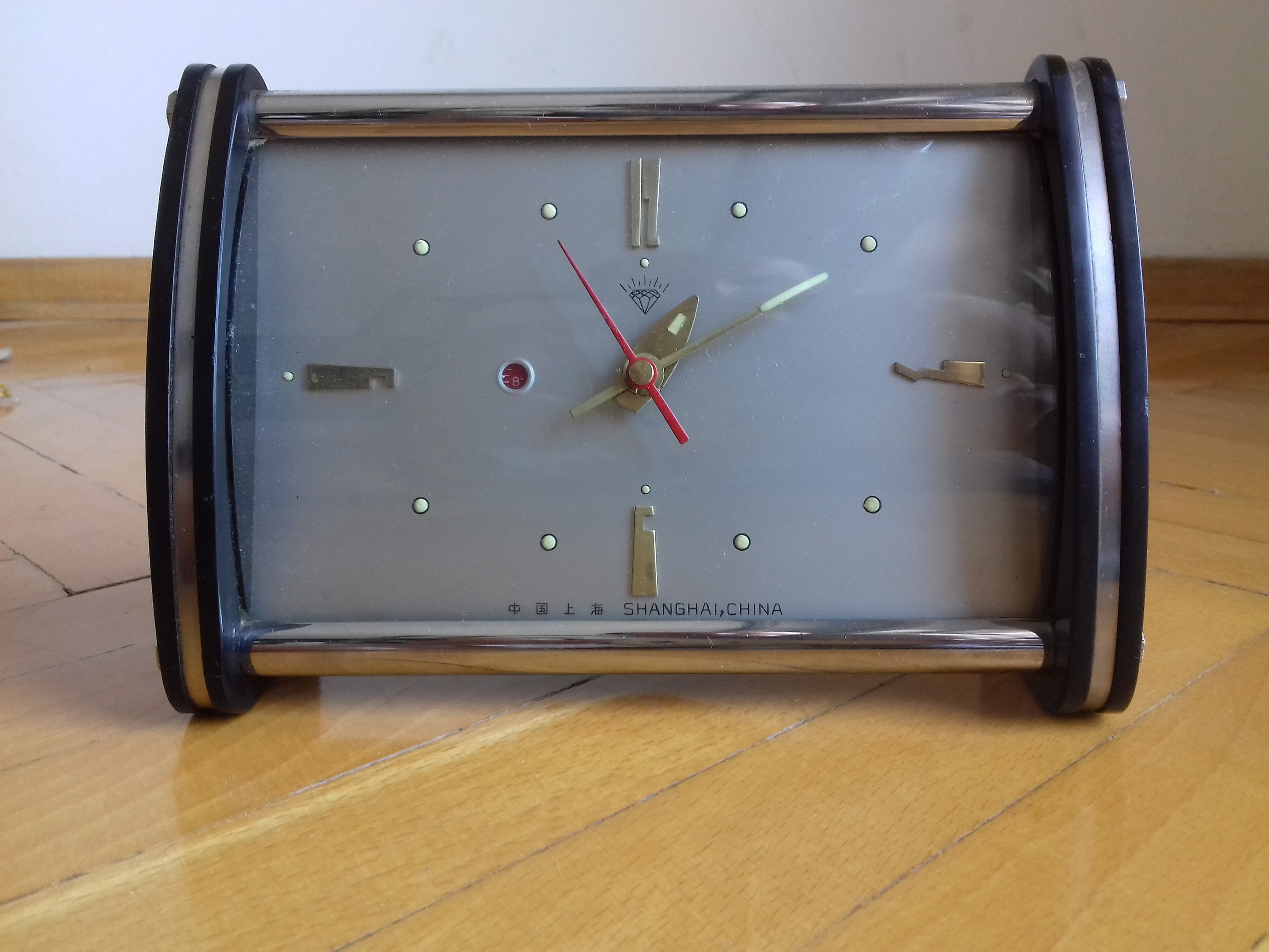 Vintage Mechanical Alarm Clock/windup Desk Alarm Clock From Etsy