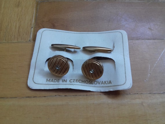 Vintage NOS cufflinks/ Old fashion accessories/ C… - image 3