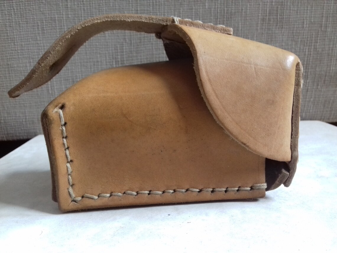 Vintage leather ammo pouch from Yugoslavian Army 80's or Etsy