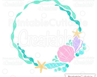 Free Free 285 Mermaid Wreath Svg SVG PNG EPS DXF File