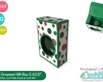 Ornament Box Svg Etsy