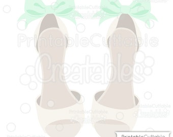 Dressy Wedding Shoes SVG Cut File & Clipart E230 - Includes Limited Commercial Use!