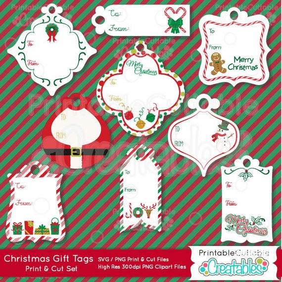 christmas gift tags print