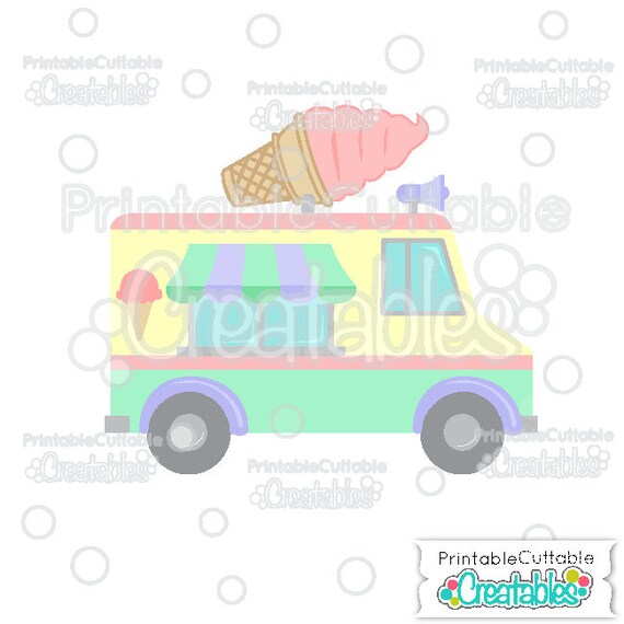 Ice Cream Truck Clipart In 2019 Ice Cream Art Ice Cream
