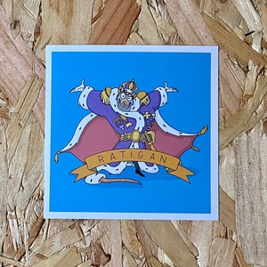 Ratigan Print • art print - basil the great mouse detective print