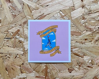 Nowhere To Go But Up Print • art print - mary poppins returns print - pl travers print