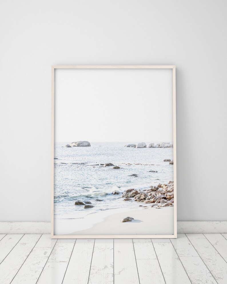 Wall Art Beach Print Ocean Wall Art Print Beach Wall Art Etsy