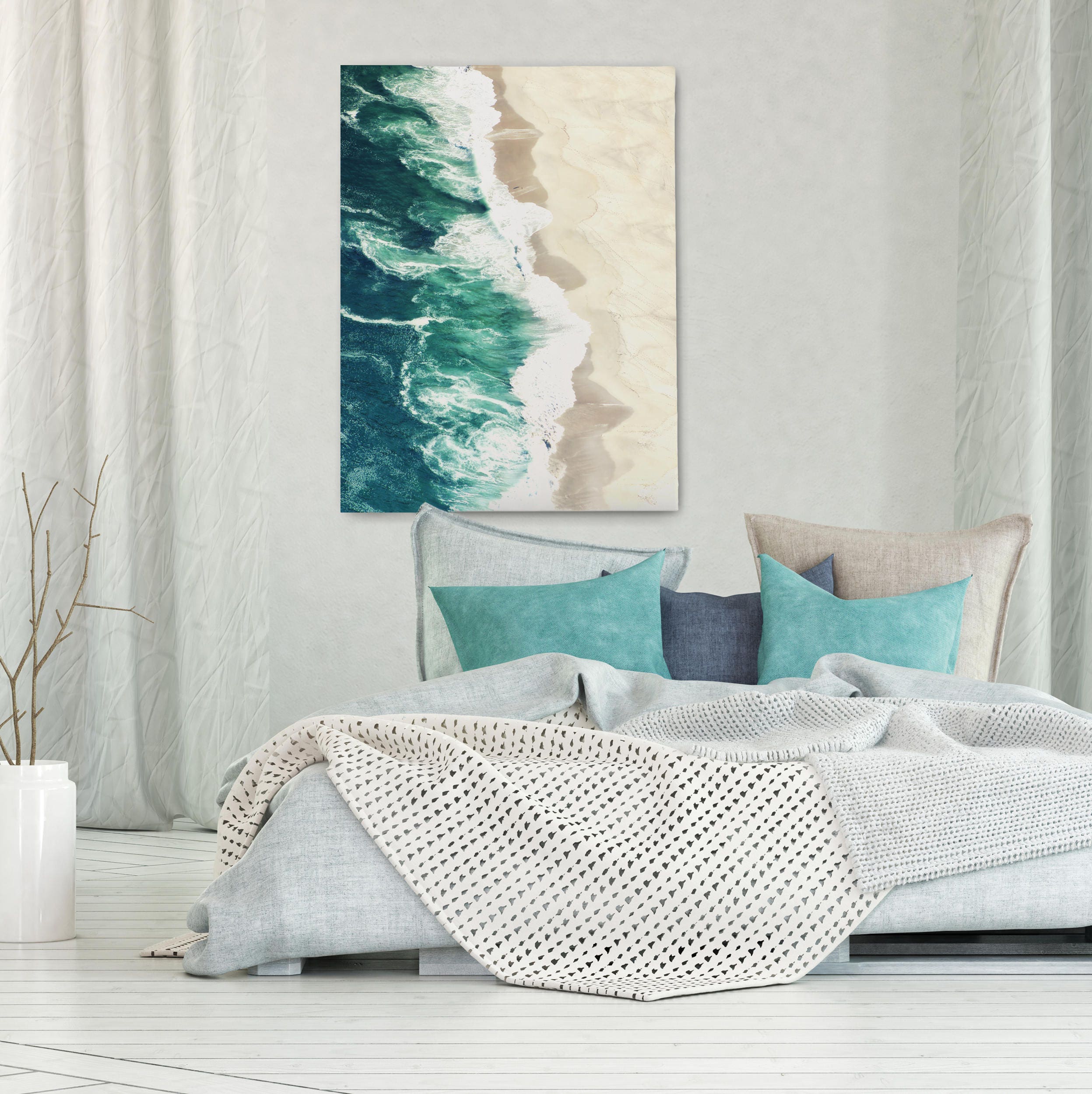 Ocean Print Wall Art Print Ocean Wall Art Prints Ocean Decor Etsy