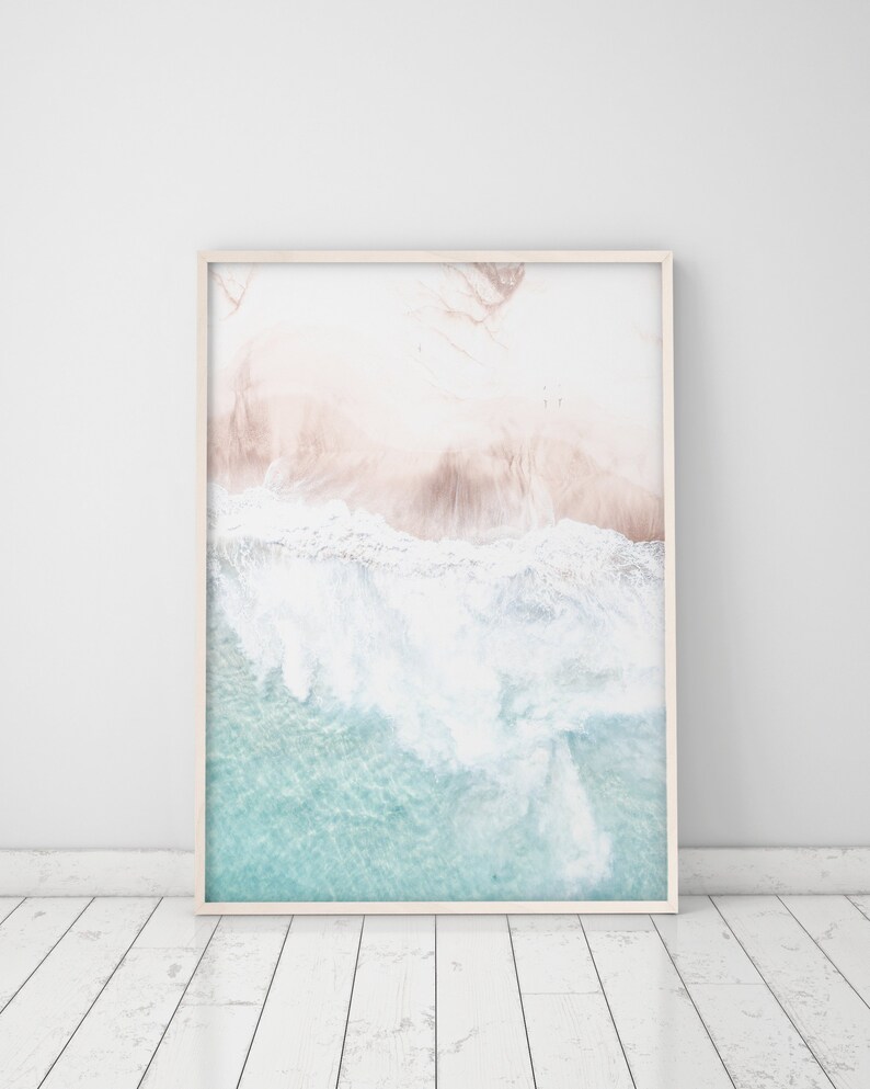 Get Playa de la decoracion de la pared del arte Desktop Wallpaper Free