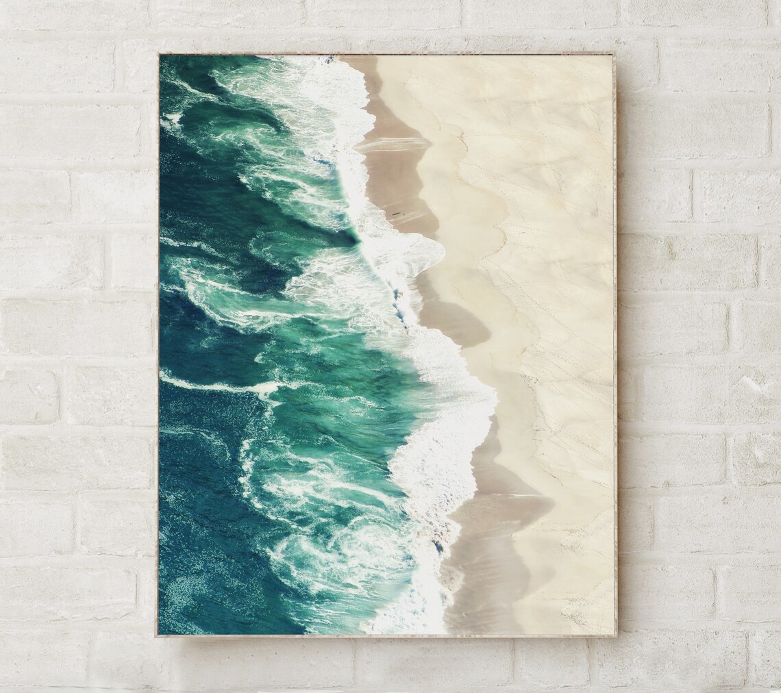 Ocean Print Wall Art Print Ocean Wall Art Prints Ocean Decor Etsy