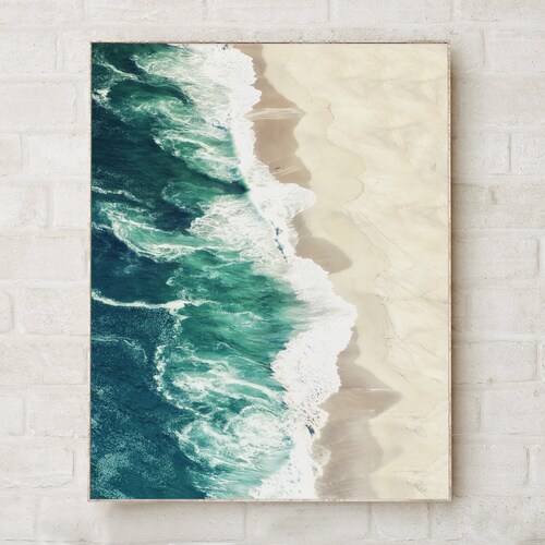 Ocean Print Wall Art Print Ocean Wall Art Prints Ocean Decor Etsy