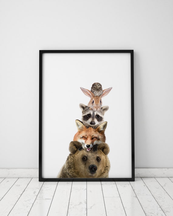 Nursery Prints Woodland Nursery Decor Woodland Nursery Art Etsy Canada