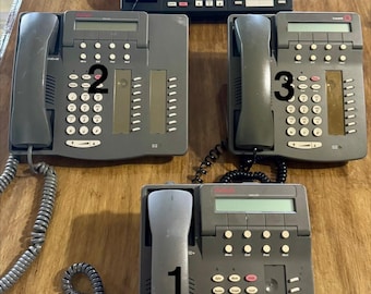 Vintage Digital Office Telephone/Avaya Definity/1990’s Play Props/1980’s Movie Design Props