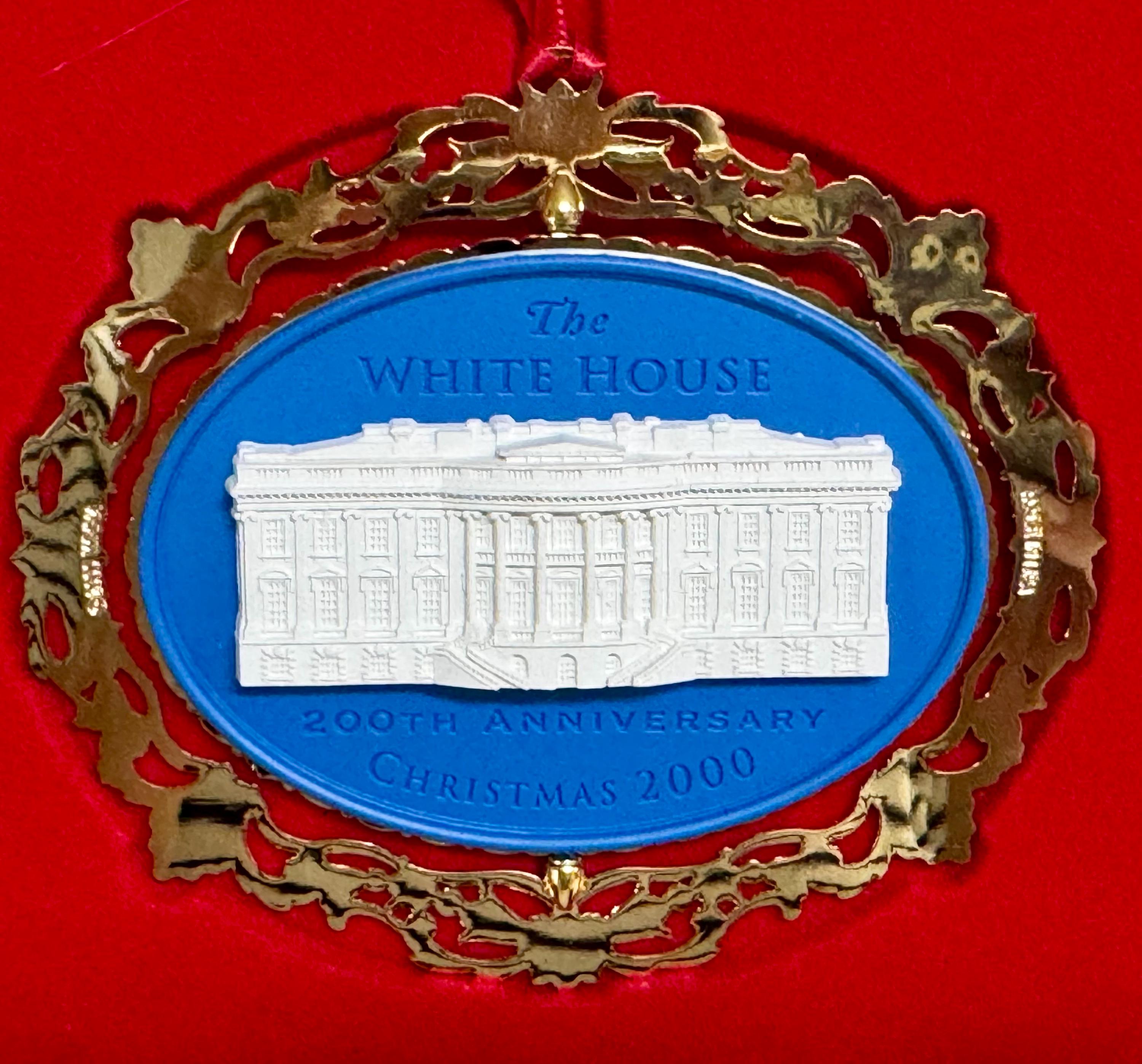 White House Ornament, 200th Anniversary Christmas 2000, Historical