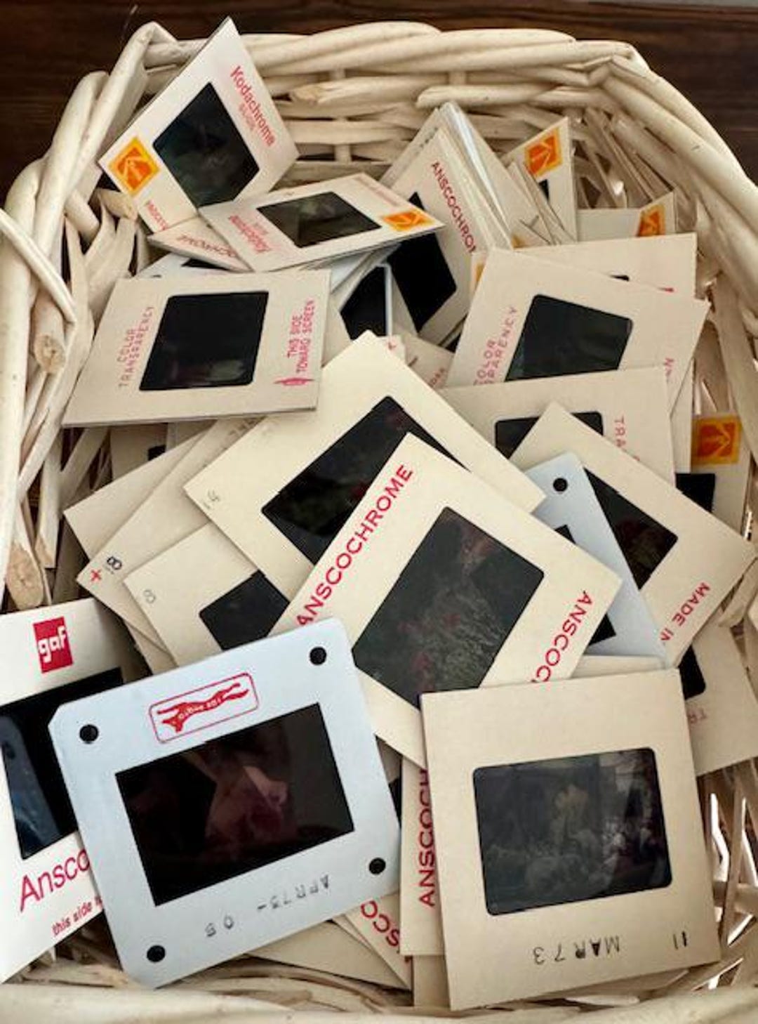 35mm Slides/color Transparencies/old Family Photos/slide Projector ...