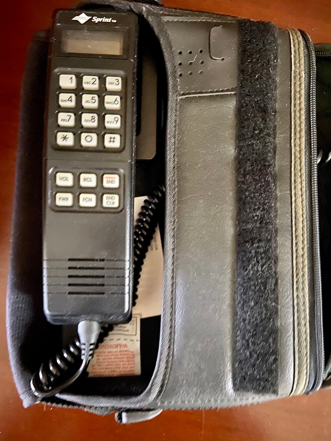 Vintage Mobile Phone/Sprint Motorola Bag Phone/1990s Bag Etsy