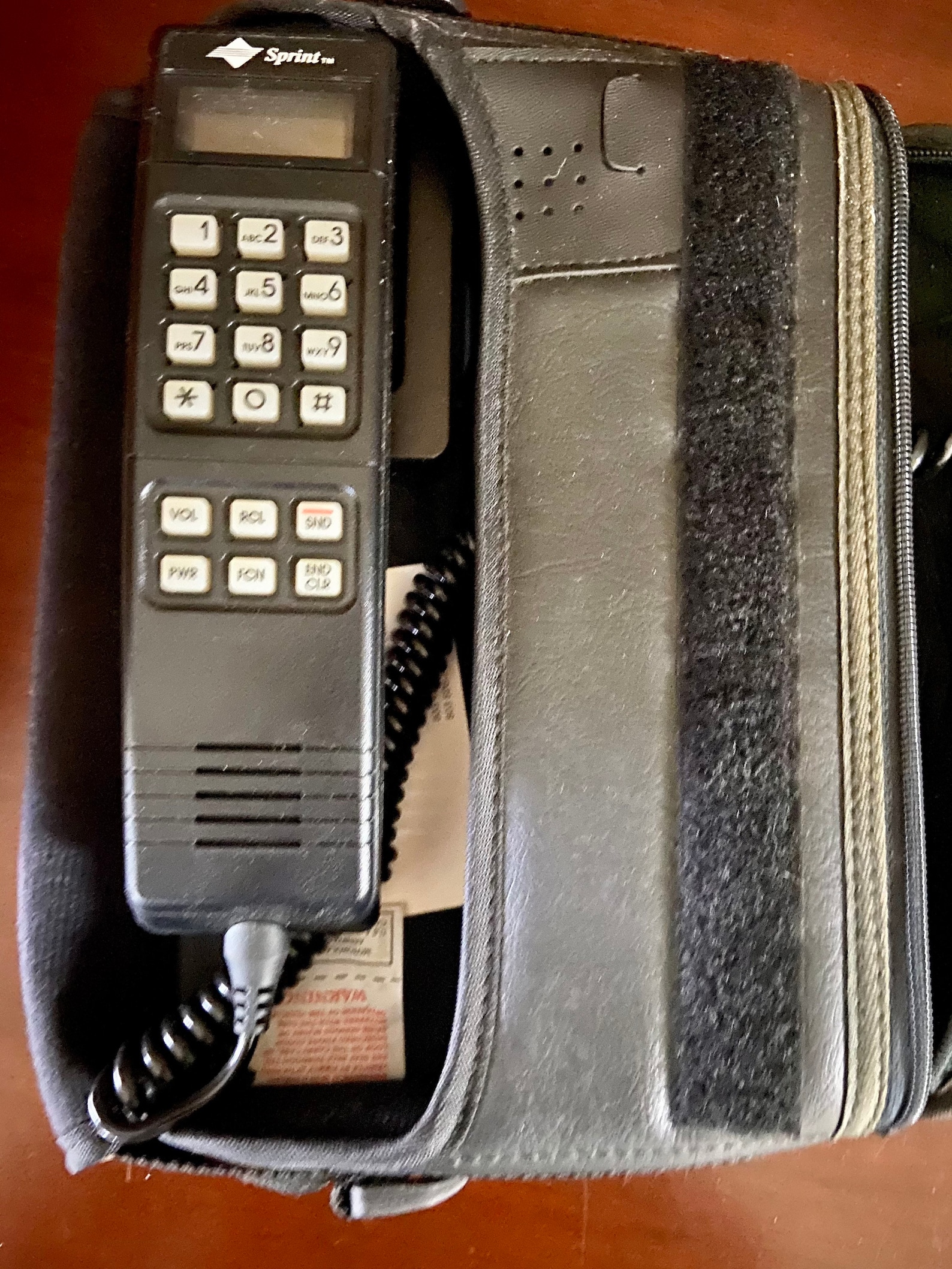 Vintage Mobile Phone/Sprint Motorola Bag Phone/1990s Bag Etsy