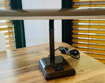 MCM Gooseneck Lamp/Office Decor/Vintage Table Lamp/Industrial Decor