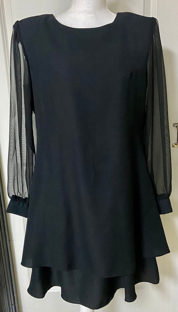 Vintage Black Dress/Bedford Fair Women’s Size 10/L