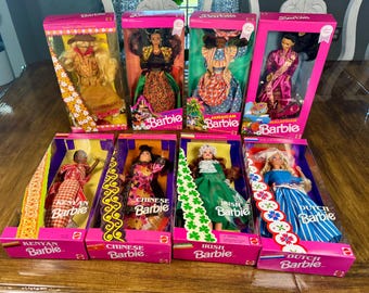 Vintage Jamaican Barbie Doll, Barbie Dolls of the World Collection