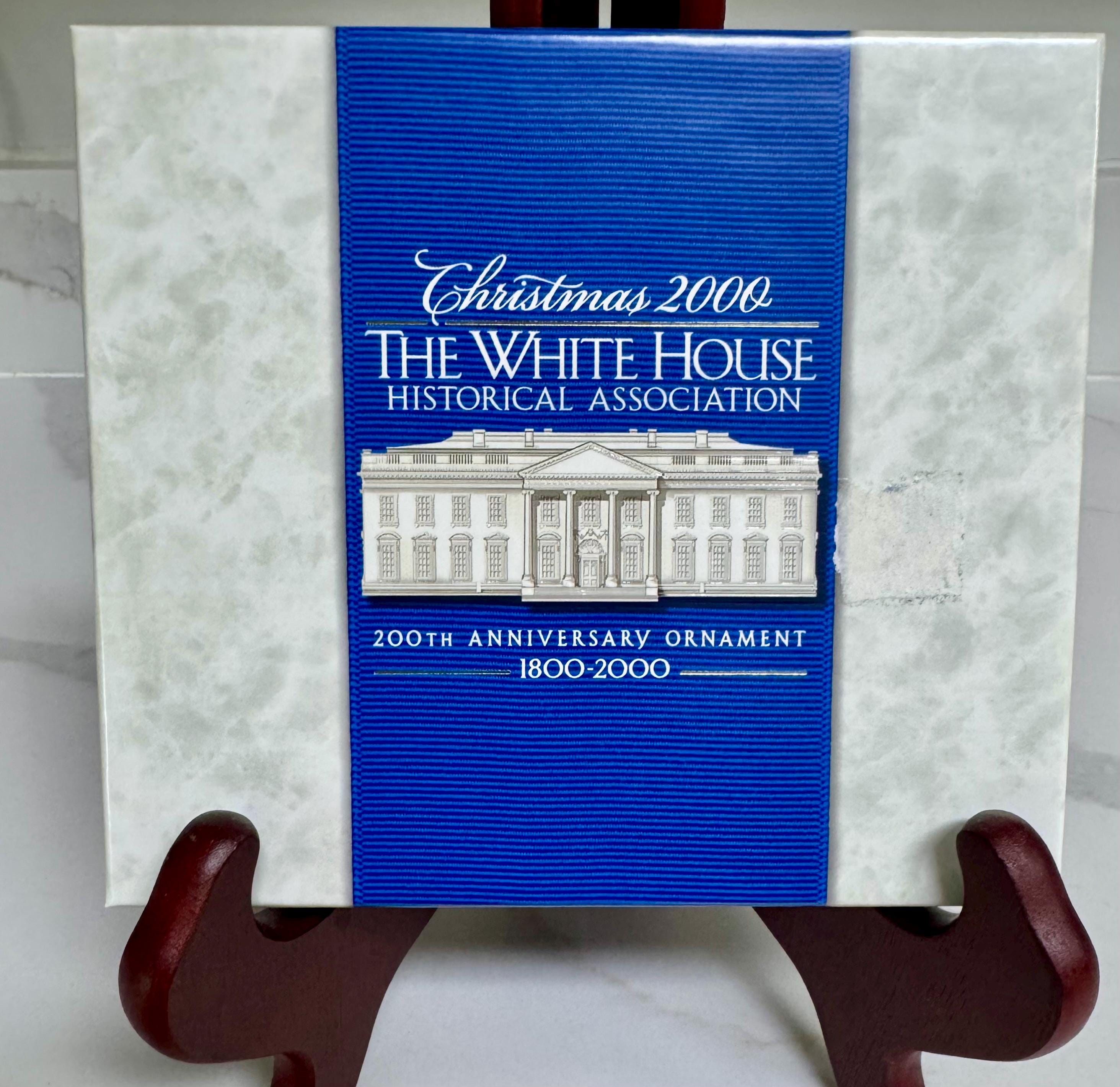 White House Ornament, 200th Anniversary Christmas 2000, Historical