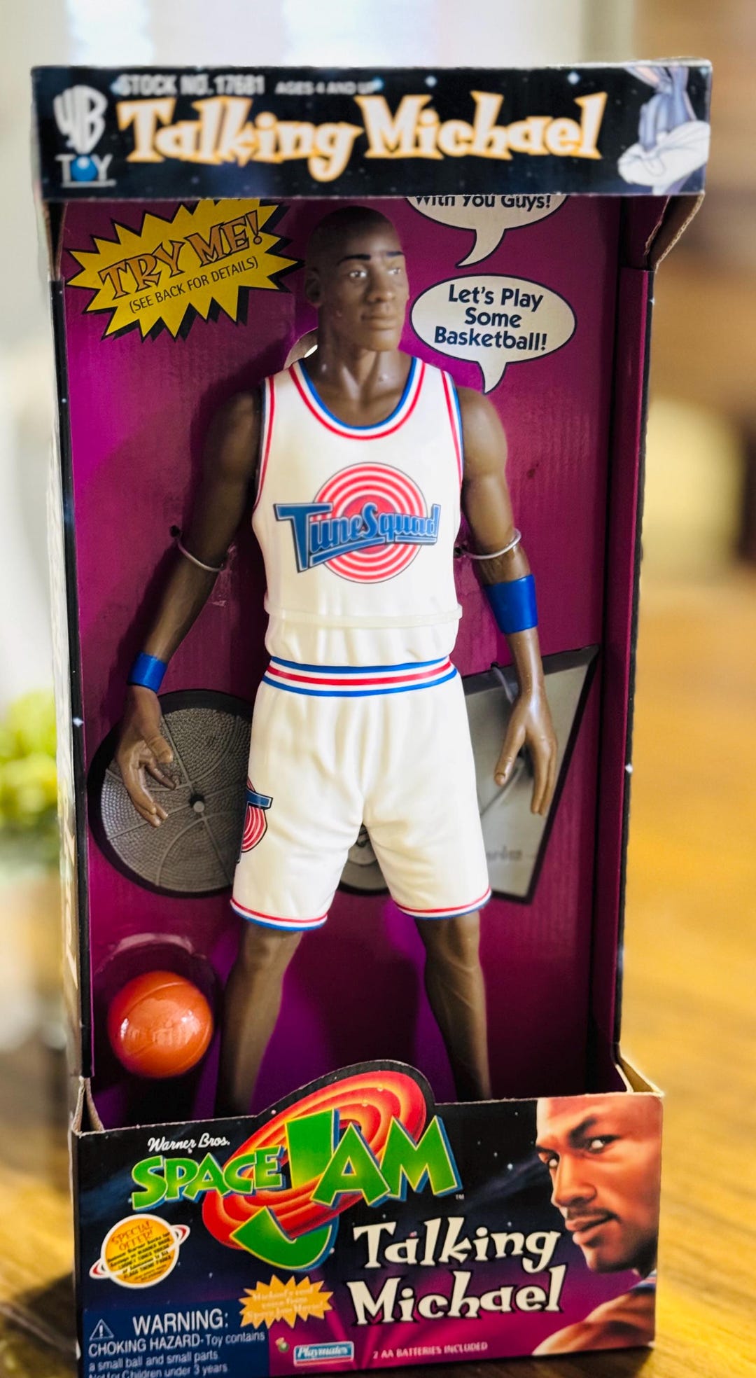Talking Michael Space Jam-15 Inch Figure - Etsy