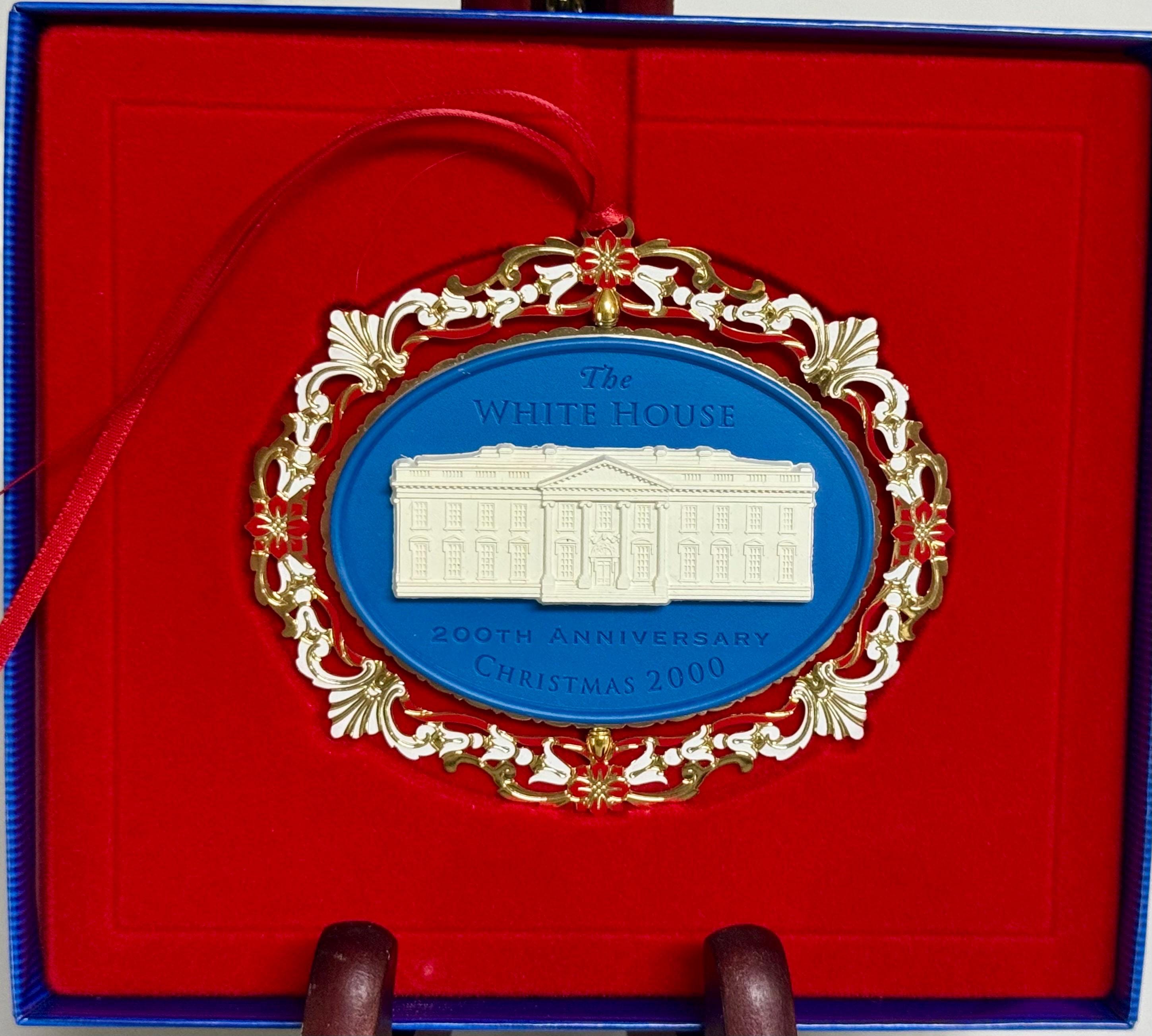White House Ornament, 200th Anniversary Christmas 2000, Historical