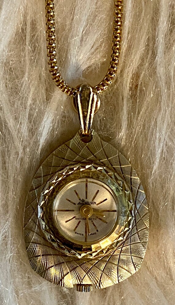 Vintage LADY NELSON Pocket Watch Swiss M… Gem