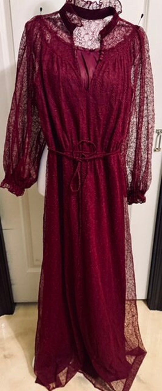 Vintage Long Dress/Formal Gown/Size 3/4 Women’s Dr