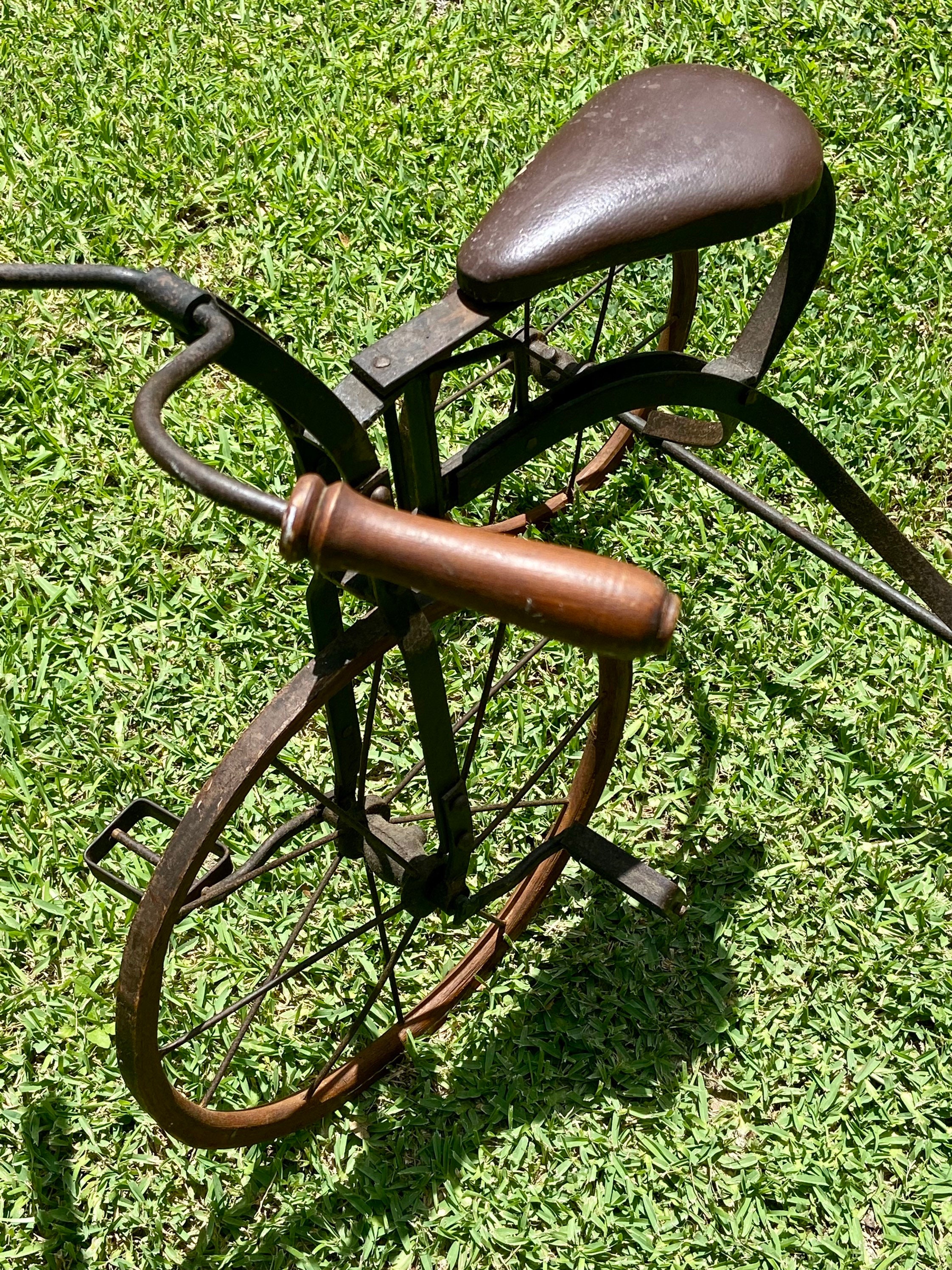 Vintage Iron bike Metal bike Model bike statue, modèle créatif de vélo en  fer forgé, petit