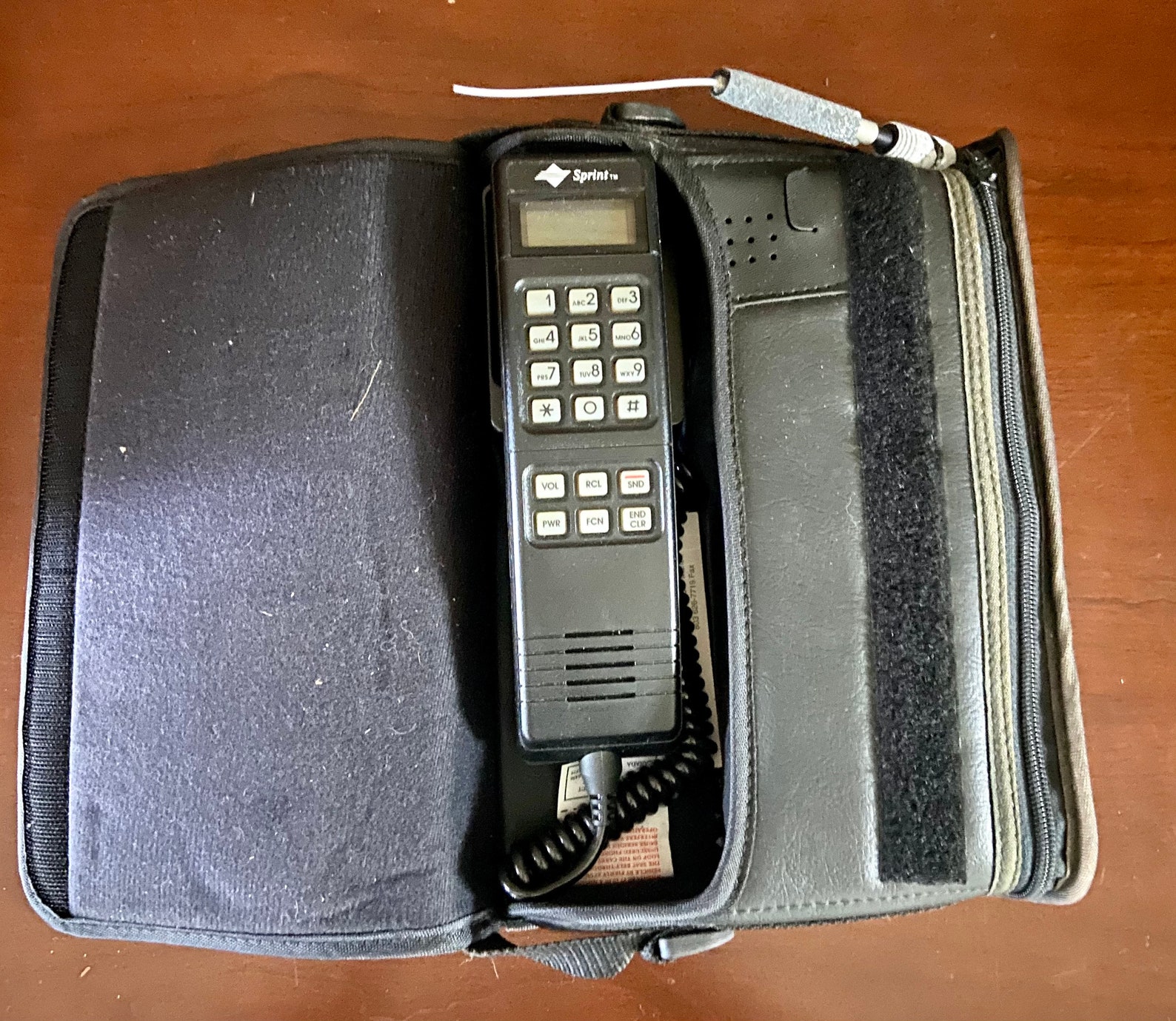 Vintage Mobile Phone/Sprint Motorola Bag Phone/1990s Bag Etsy