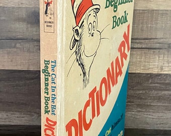 First Edition The Cat in the Hat Beginner Book Dictionary/P.D. Eastman/Children’s Library/Collectible Books