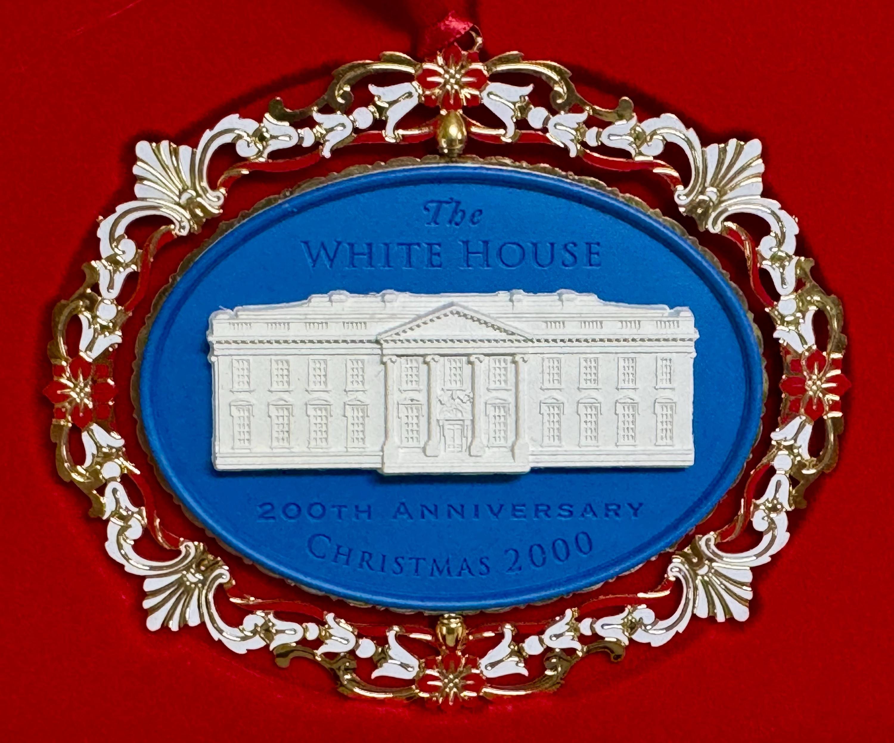 White House Ornament, 200th Anniversary Christmas 2000, Historical