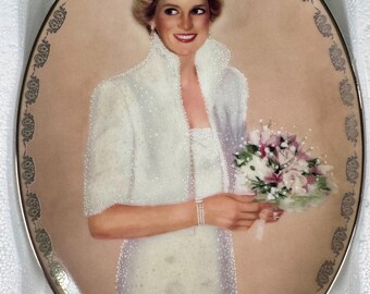 Princess Diana Plate-Bradford Exchange Commemorative Plate