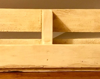 Rustic Book Shelf/Brochure Holder/Repurposed Pallet/Farmhouse Decor/Rustic Decor/Wall Book HolderMan Cave Decor