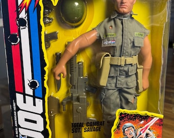 1994 GI Joe Sgt Savage Screaming Eagles Action Figure NIB