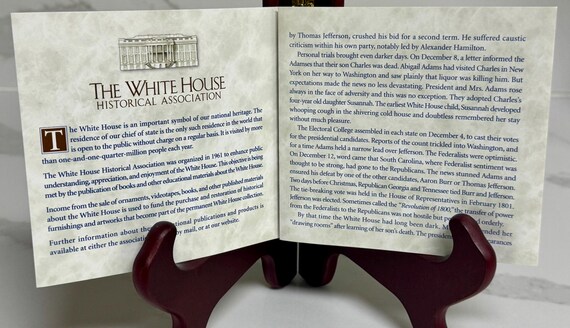 White House Ornament, 200th Anniversary Christmas 2000, Historical