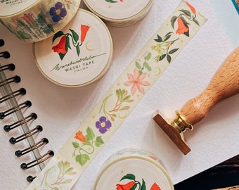 Pastel Floral Washi Tape