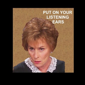 Put On Your Listening Ears Refrigerator Magnet