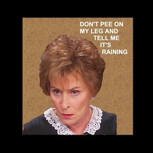 Don&#39;t Pee On My Leg Refrigerator Magnet